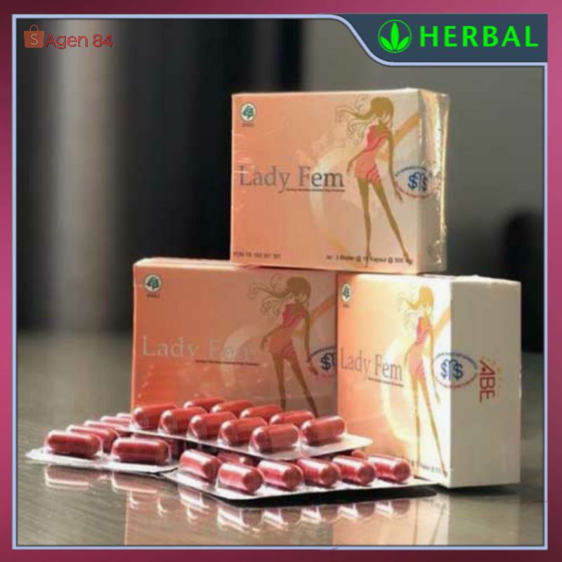 LADYFEM | LADY FEM DR BOYKE ORIGINAL | OBAT KEPUTIHAN • NYERI HAID • KISTA