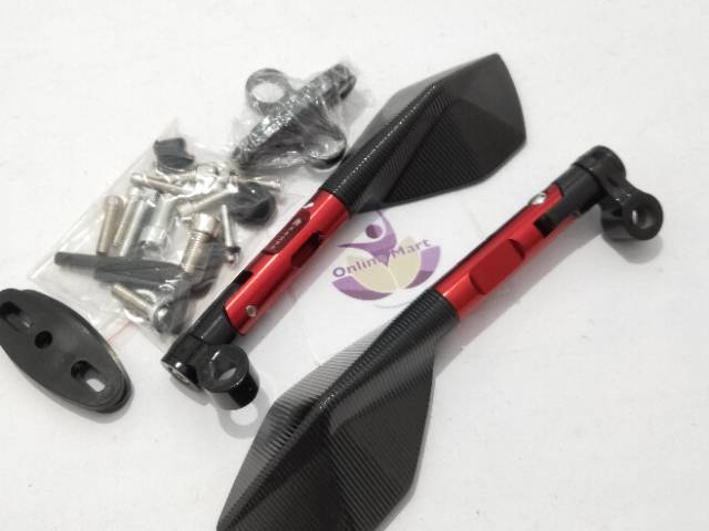 Spion tomok variasi motor aerox nmax ninja r rr cbr 150 250 r250 r15 mx adv pcx dll