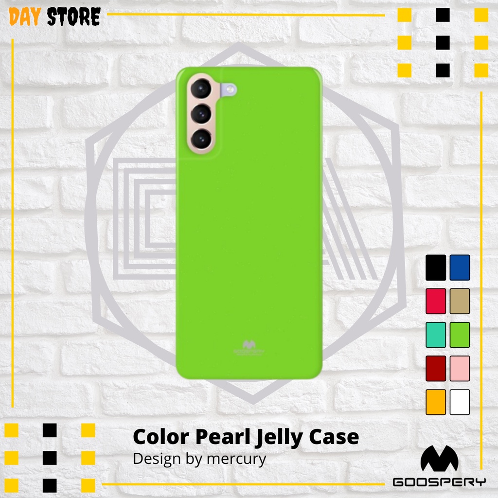 Case Samsung Galaxy S21 Plus S21 Pearl Jelly Case Goospery Original