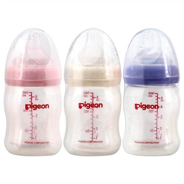 Pigeon Peristaltic Plus Wideneck PP Bottle PROMO 160ml x 3pcs