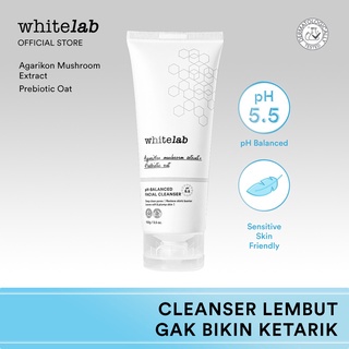 Whitelab Brightening Facial Wash 100 gr | pH Balanced Facial Cleanser | Acne Care Facial Wash | Gentle Peeling Gel