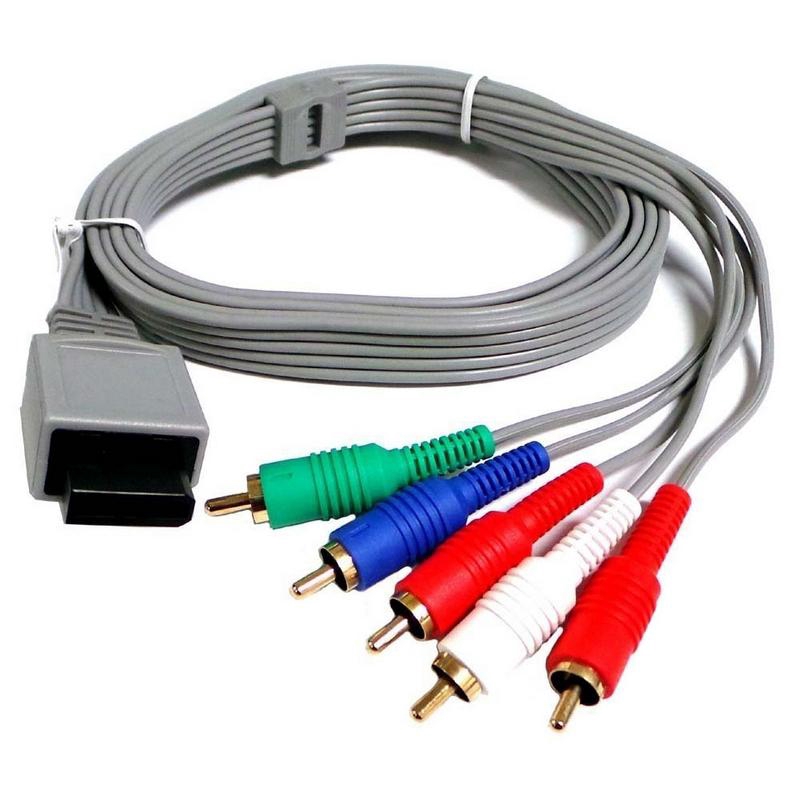 nintendo wii component cable