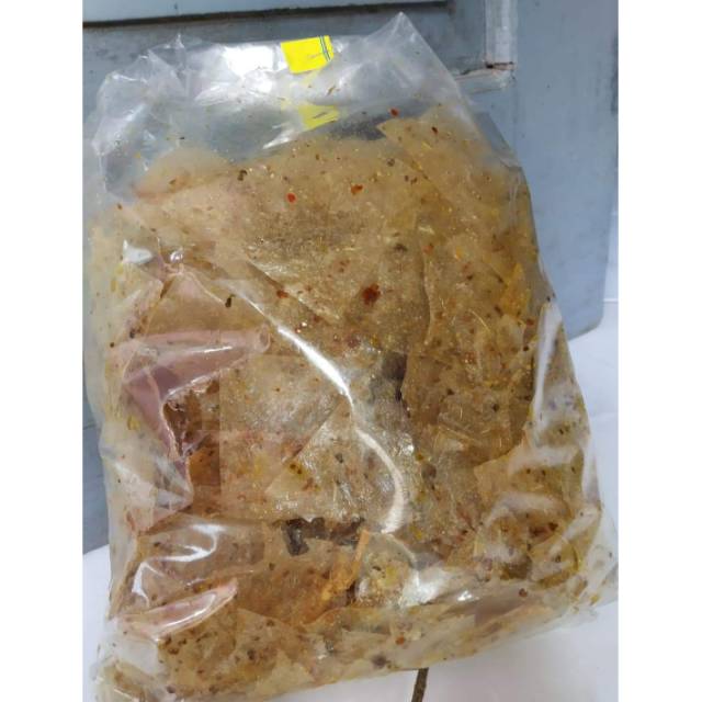 

Keripik kaca 500gr rasa pedas sedang