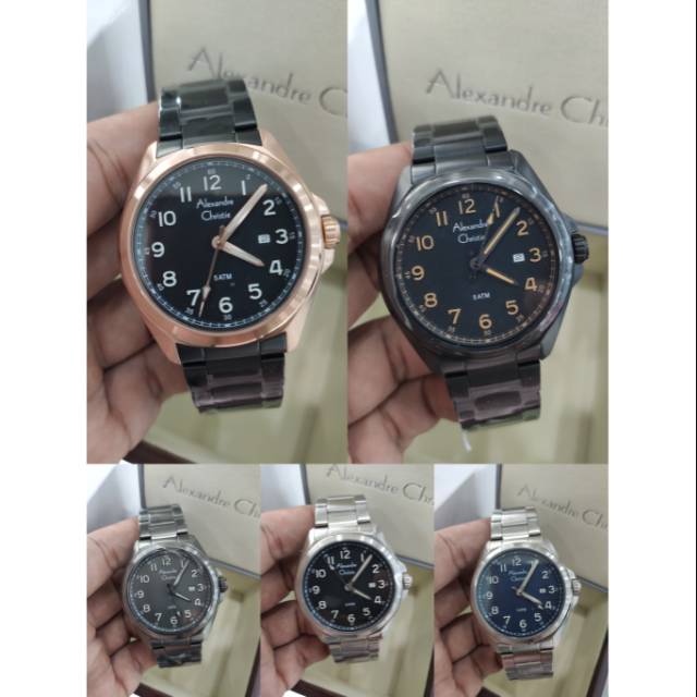 Jam tangan alexandre christie ac6540 new collection 6540