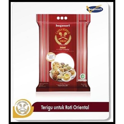 

Terigu Cakra Kembar Emas Untuk Roti Oriental Kemasan 5Kg