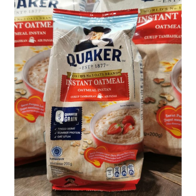 

Quaker Instant Oatmeal 200gr