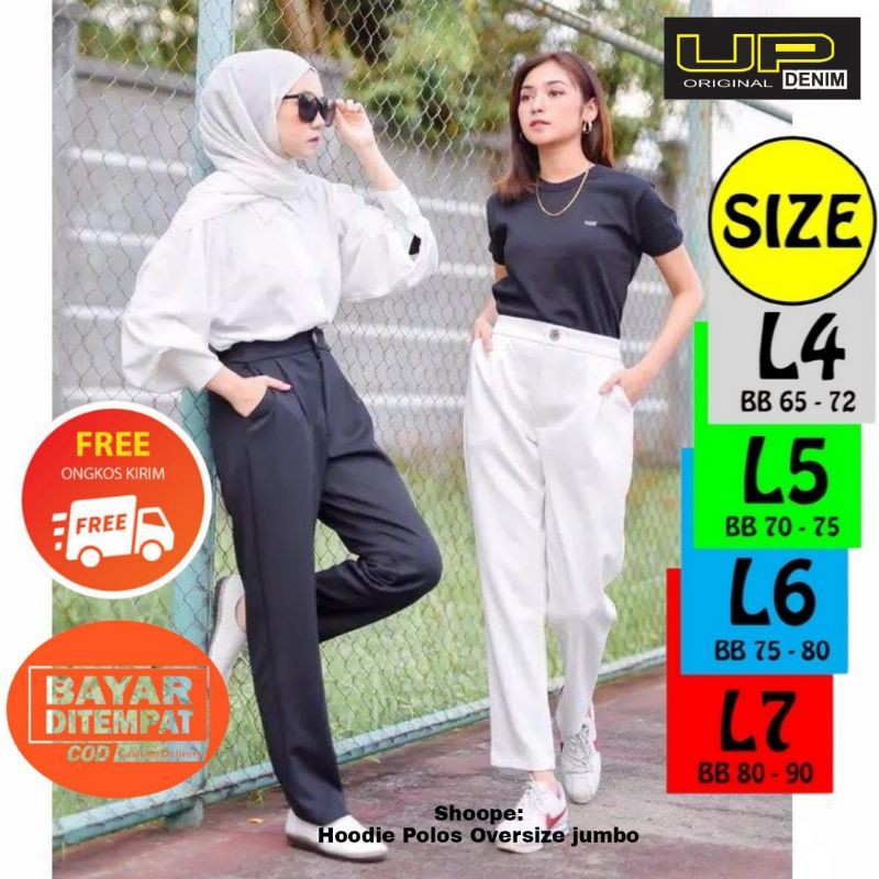 Baggy Pants Jumbo Premium BB 55 kg 90 kg Celana Kerja Baggy Pants Jumbo Premium BB 55 kg 90 kg Celana Kerja