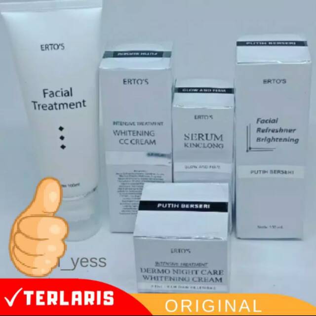 ERTOS PAKET HEMAT FLEK HITAM 5 IN 1