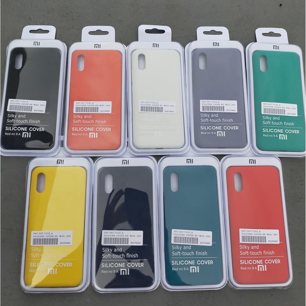 Xiaomi Redmi 9A Redmi9A Silicone Full Cover Soft Case Silikon Original Casing