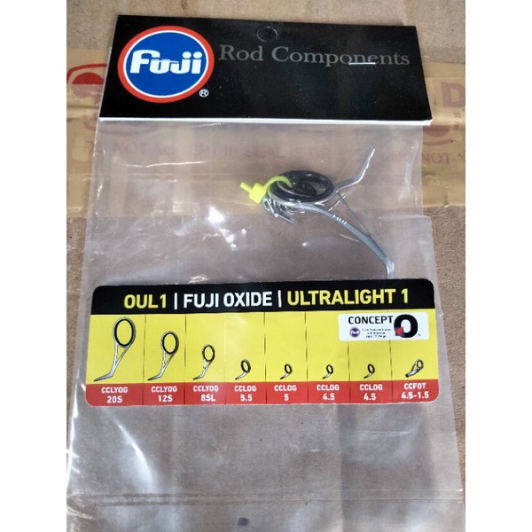 Ring guide Fuji UL / XUL Xtra Ultra Light CCLYOG + CCLOG . Original. 1set 8bj