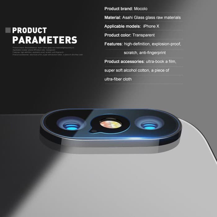 Mocolo Camera Lens Glass Protector iPhon3 11 Pro Max 11 Pro Xs Max XR