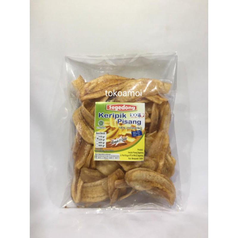 

Keripik Pisang SEGEDONG Khas KALBAR 200gr