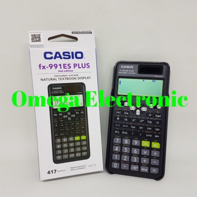 Casio FX 991 ES PLUS - Scientific Kalkulator FX-991ES PLUS Calculator Kuliah Sekolah