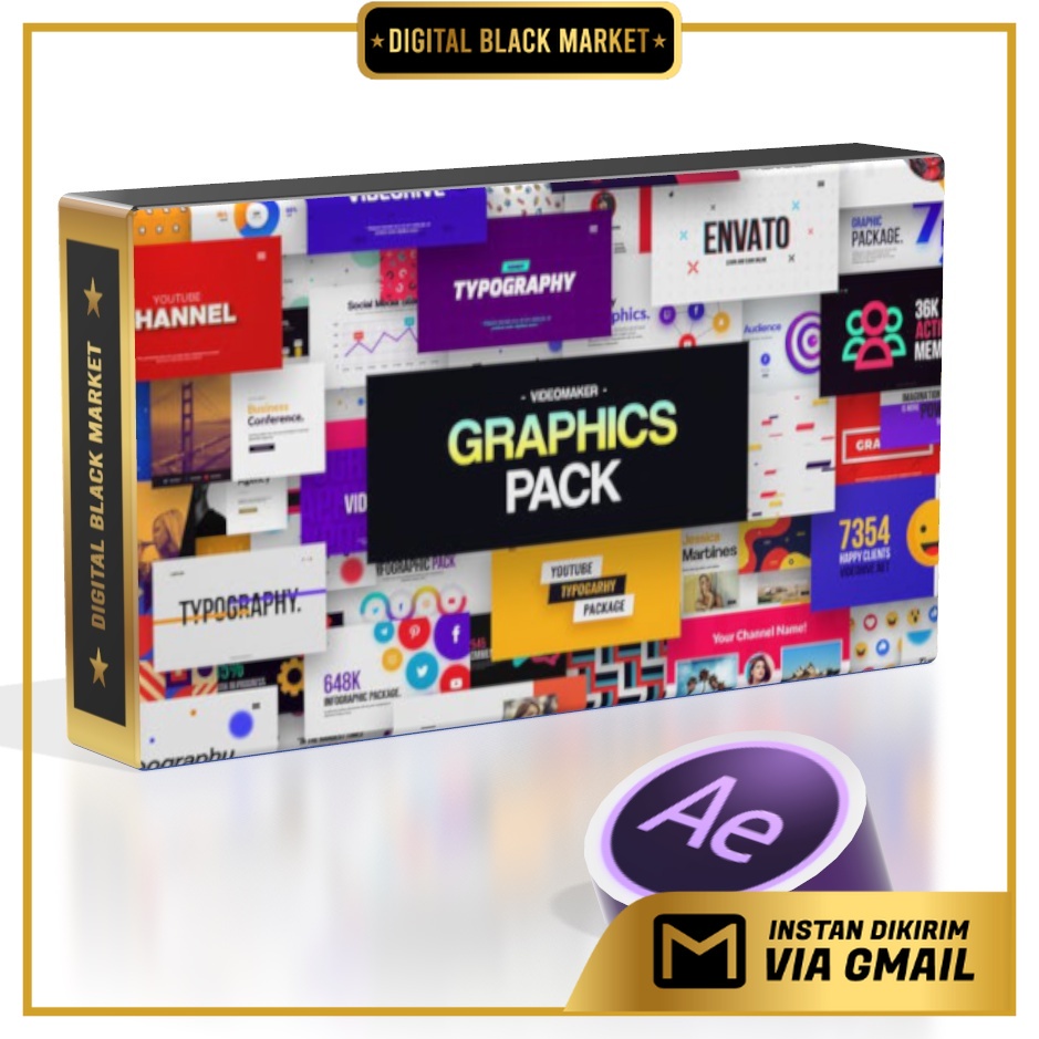 Videomaker Graphics Pack - After Effects Project Files