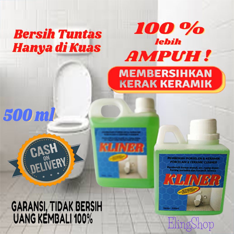 PEMBERSIH PORSELEN KERAK KERAMIK TOILET WC MEMBANDEL KAMAR MANDI 500 ml