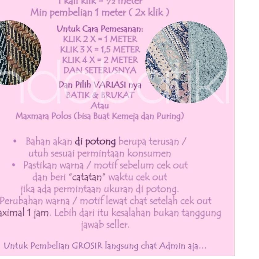 KAIN BATIK METERAN BAHAN BATIK METERAN KAIN BATIK KATUN KAIN BATIK PREMIUM KAIN BATIK MURAH BAHAN KA