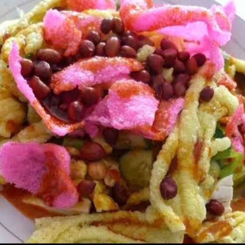 

Krupuk campur asinan