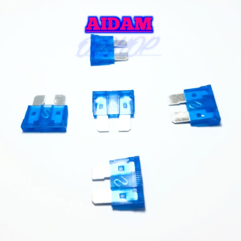 4 PCS SEKRING 15A FUSE SEKRING MOTOR TANCAP SEPEDA MOTOR