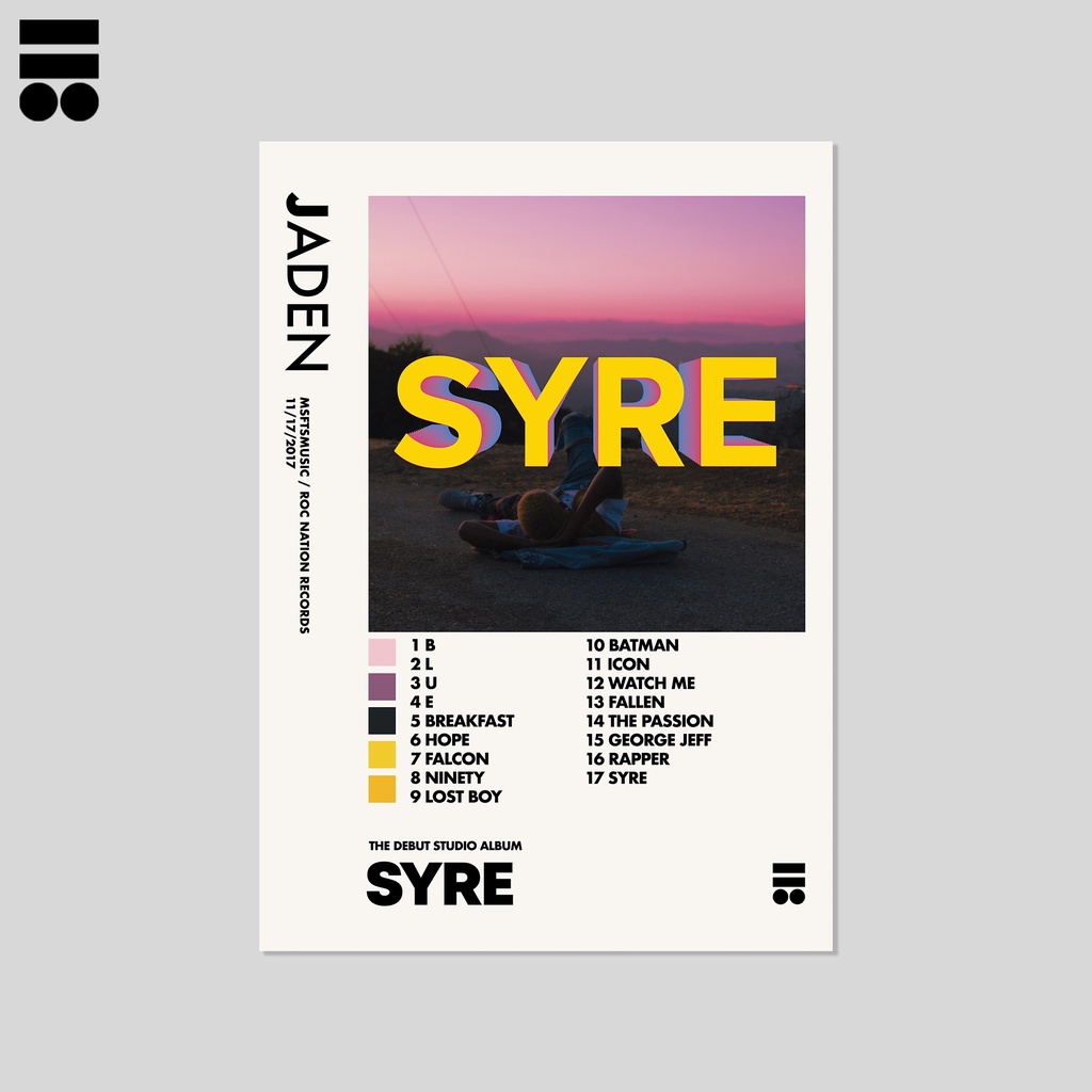 Jaden - SYRE Poster