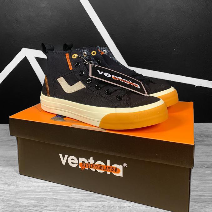 OPEN SALE VENTELA X NEVERTOOLAVISH HIGH - HITAM, 37