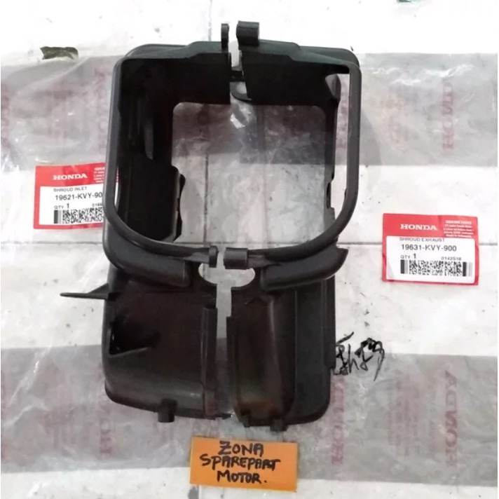 COVER TUTUP MESIN Shroud Inlet Exhaust Beat Karbu KVY AHM