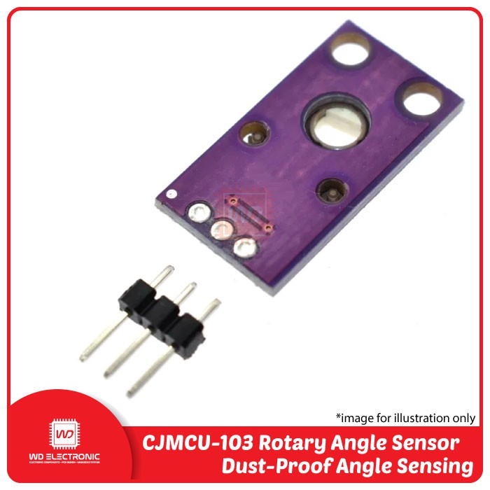 CJMCU-103 Rotary Angle Sensor SMD Dust-Proof Angle Sensing