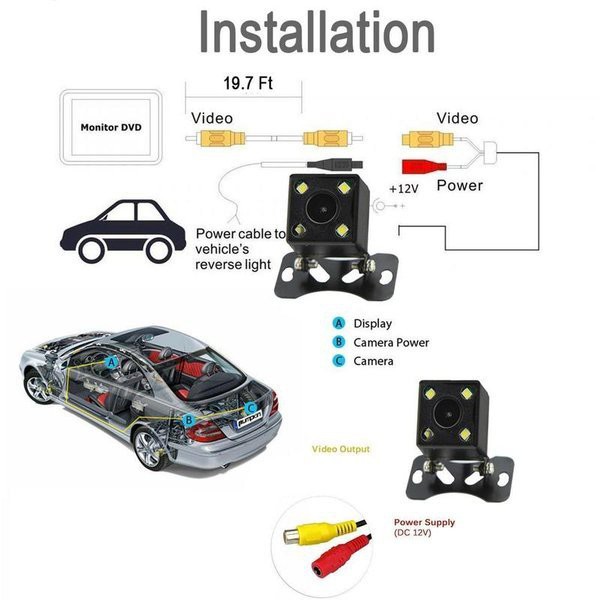 New -    KAMERA BELAKANG MOBIL - KAMERA MUNDUR MOBIL - KAMERA PARKIR MOBIL