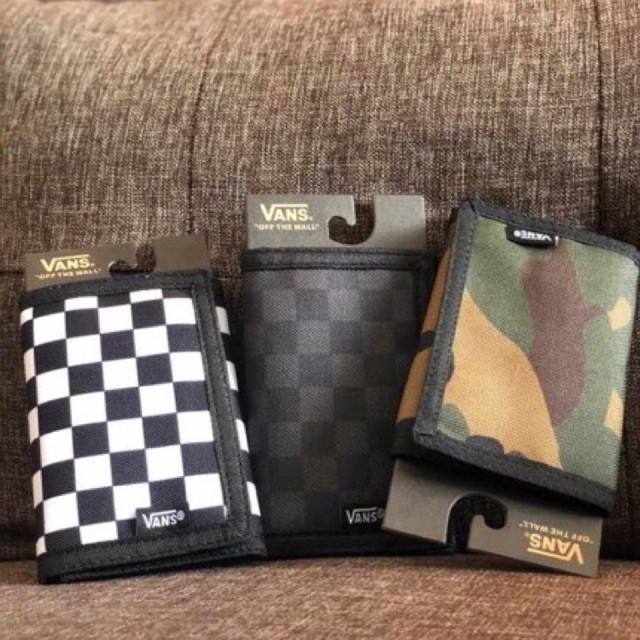 Dompet Vans Checkerboard/Pewter/Camo Wallet ORIGINAL