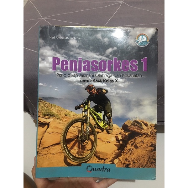

BUKU PENJASKORES QUADRA KELAS 10 + free LKS penjas kelas 10