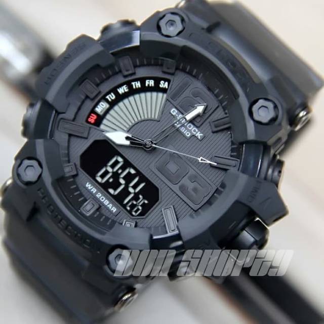 BIG SALE!!! Jam Tangan Casio Fashion Pria Gshock 1802 Water Resist - Fullblack