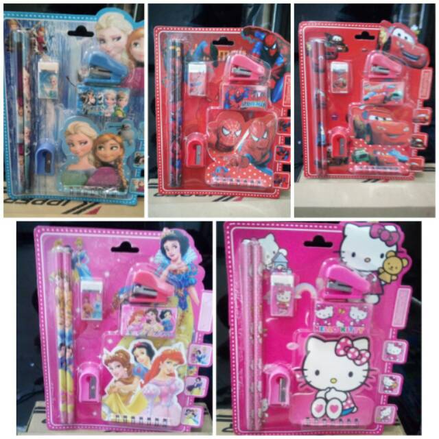 

Stationery set 7 in 1