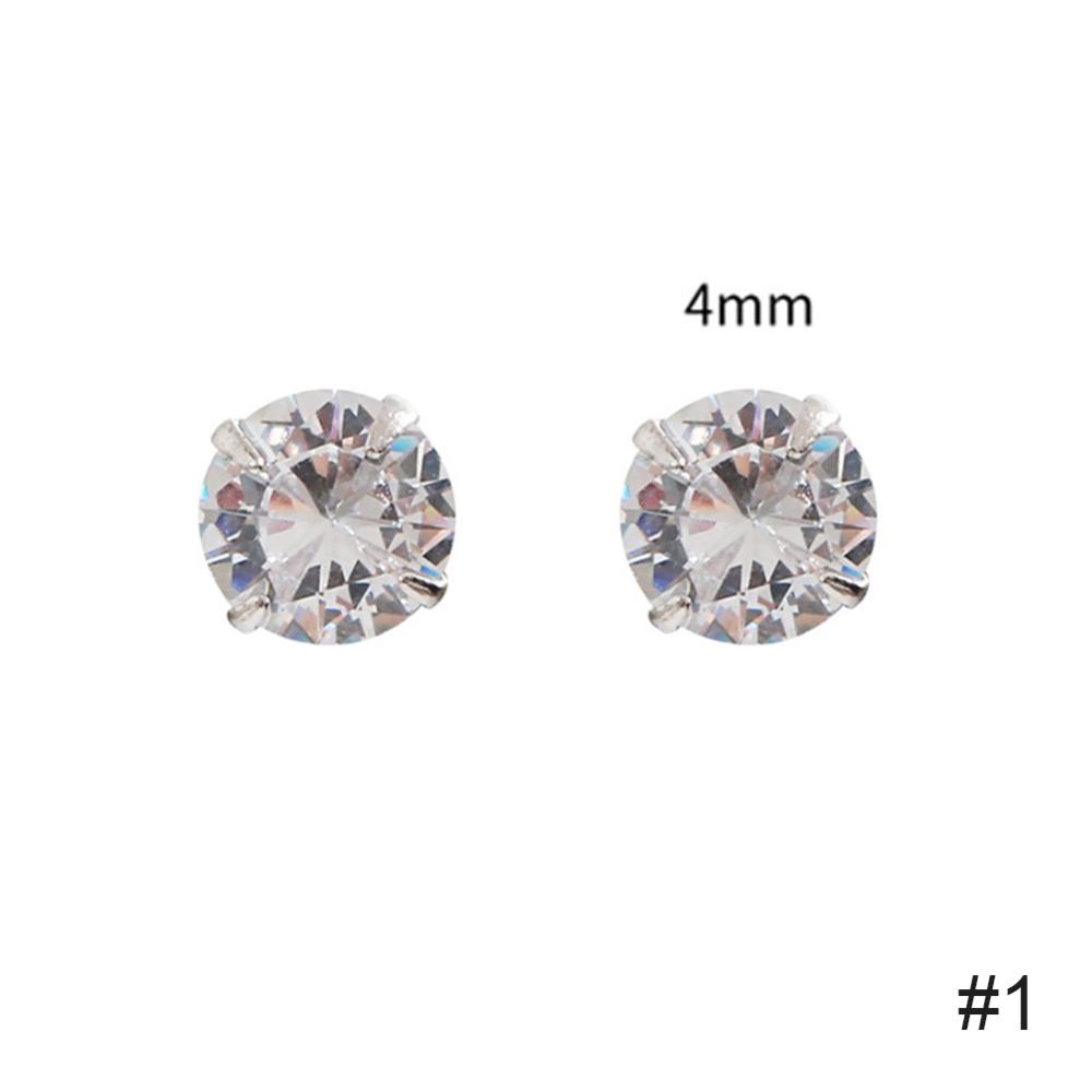 Timekey Anting Tusuk Hias Kristal Zircon Untuk Wanita A3K8