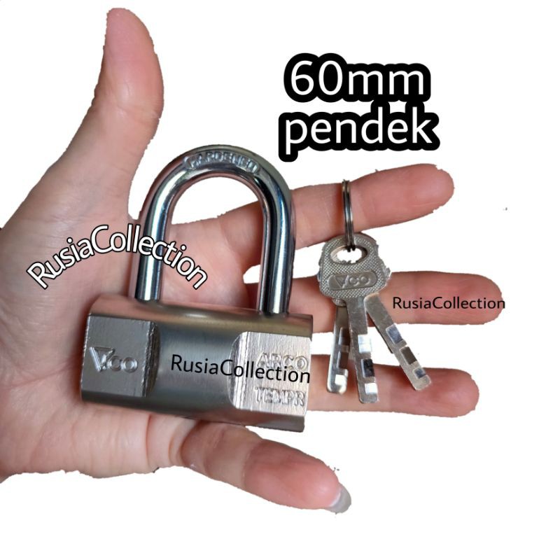 GEMBOK 60mm GEMBOK VICO BAHAN BANGUNAN GEMBOK PINTU GEMBOK PAGAR AWET