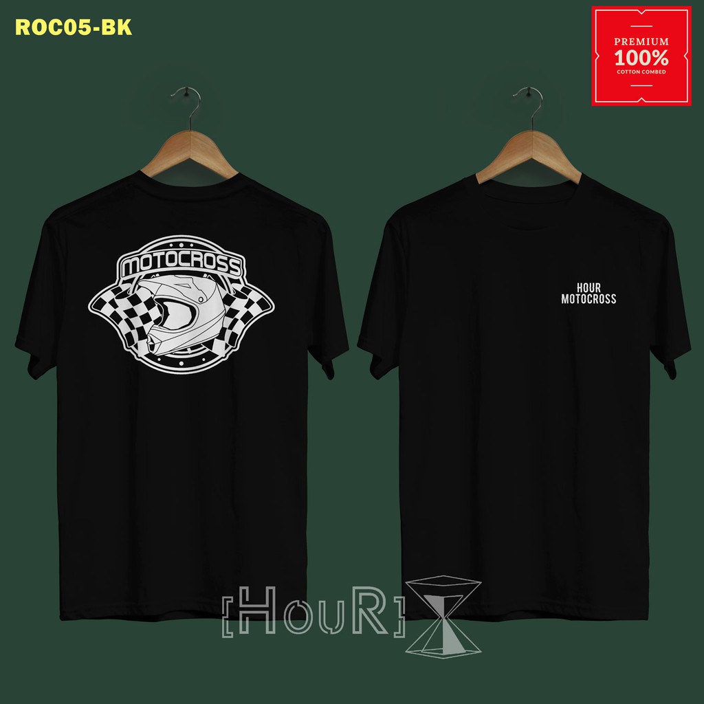 Kaos Motor Cross Balap Trail Racing All Size Big Size Pria Wanita