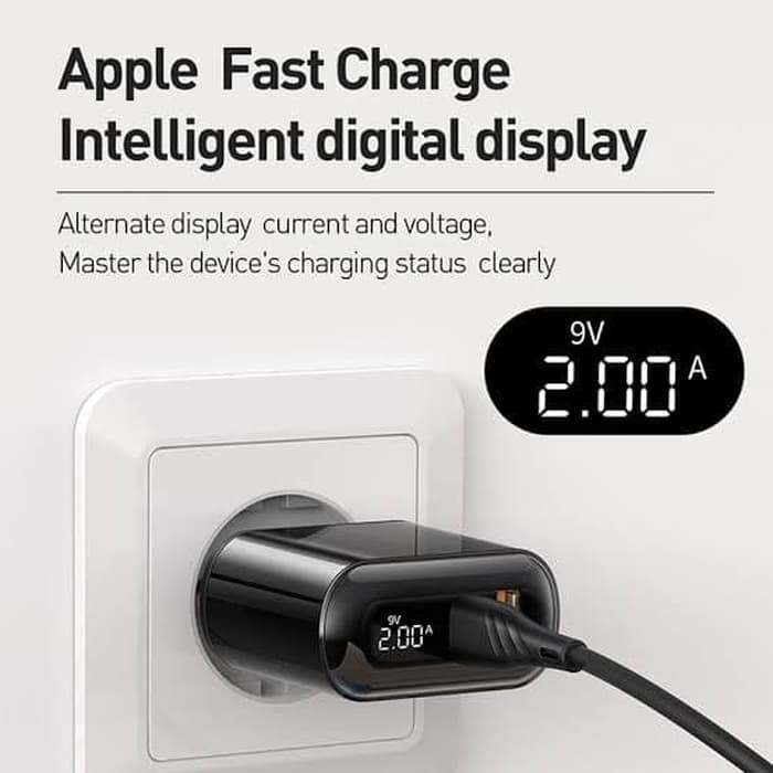 MCDODO CH-717 ADAPTOR CHARGER DIGITAL DISPLAY 18W PD QC 3.0