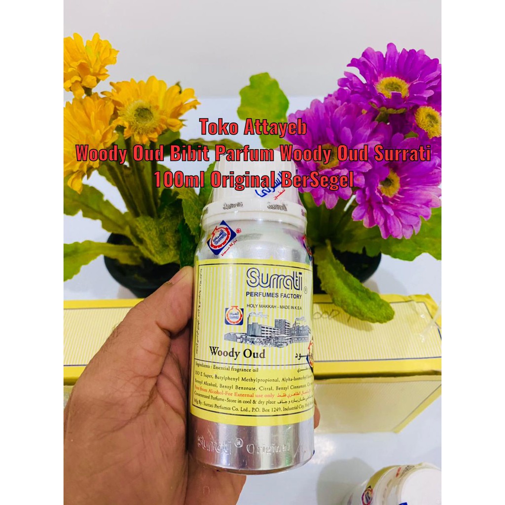 Woody Oud Bibit Parfum Woody Oud Surrati 100ml Original BerSegel