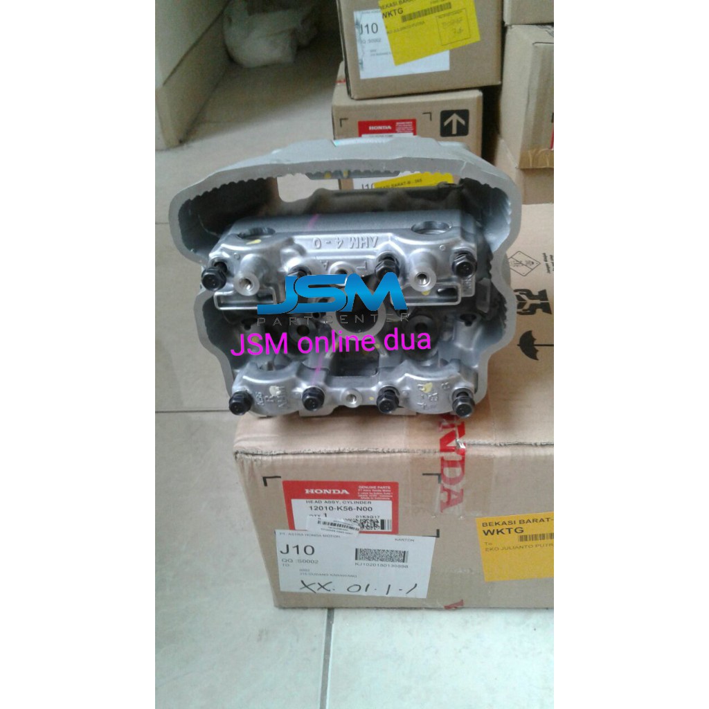 BLOK HEAD CYLINDER HEAD SONIC 150 SONIC150 ORI AHM 12010-K56-N00 ORI ORIGINAL