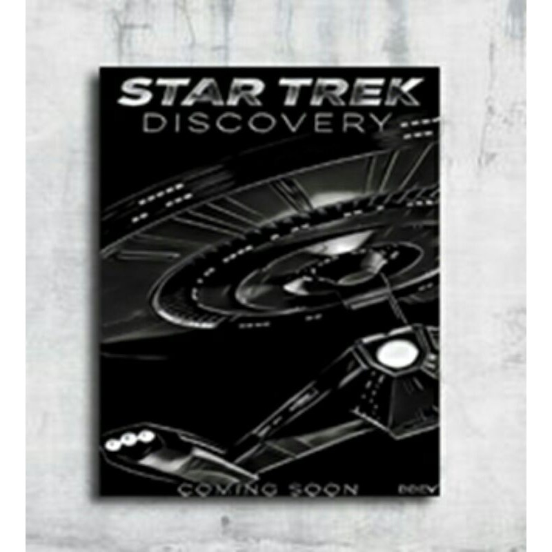 poster dinding star trek discovery art