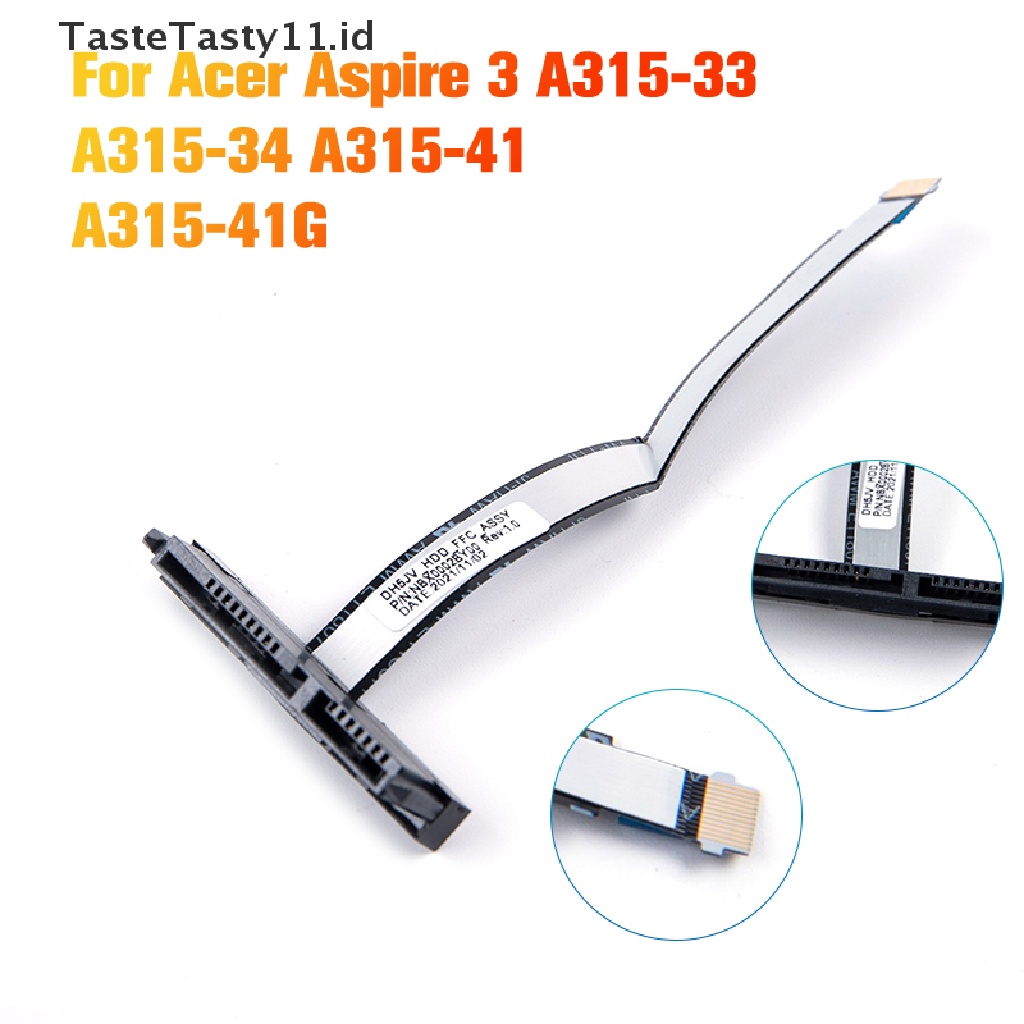 (TasteTasty) Kabel Flex Konektor Hardisk HDD SATA Untuk Acer Aspire 3 A315-33 A315-34