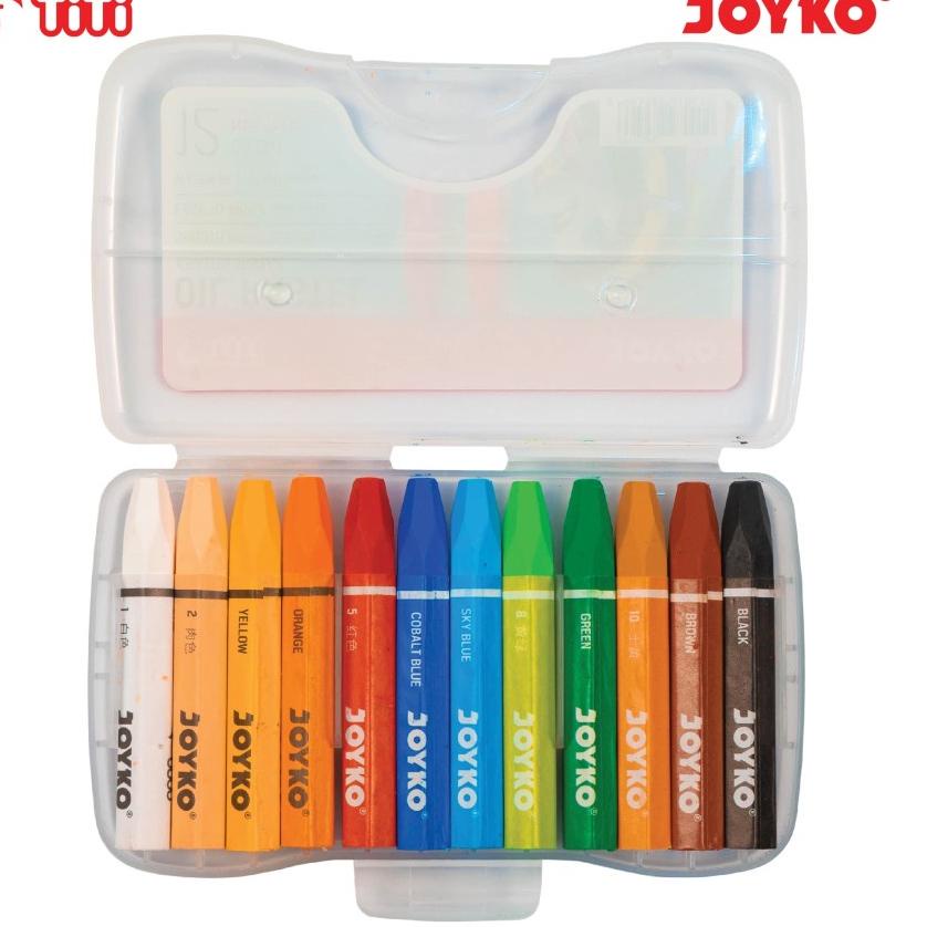 

Bayar Di Tempat B6WKS Crayon 12 Warna JOYKO OP-12CHC 52 Ready Stok