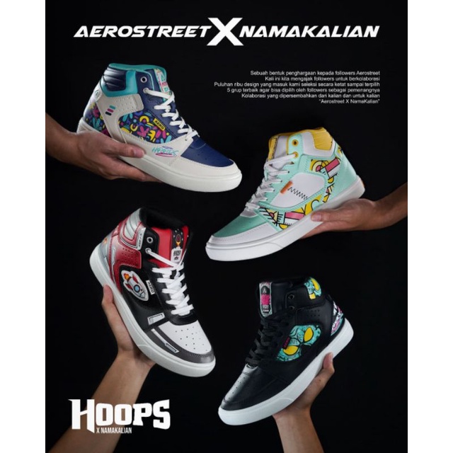 aerostreet x namakalian hoops ajiwal