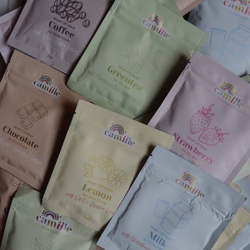 (FREE GIFT+BOX) READY STOCK CAMILLE BPOM Greentea with Niacinamide-4