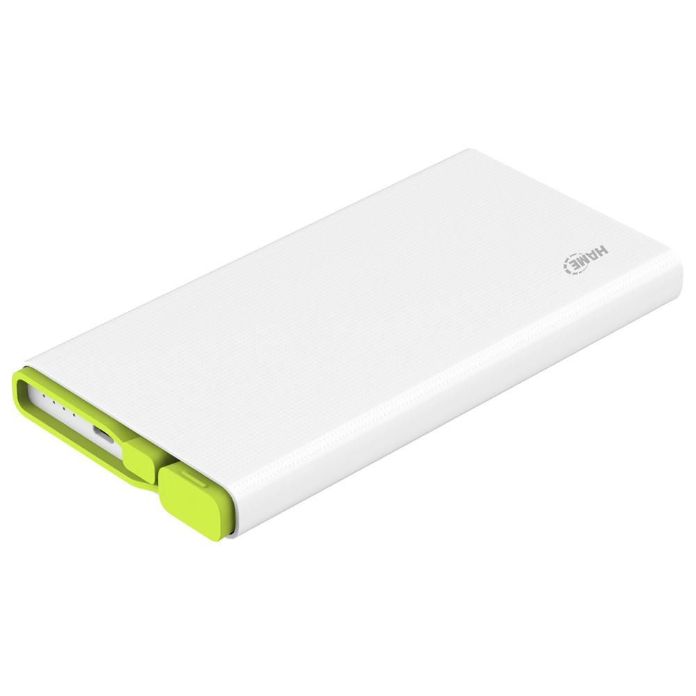 Hame X2 Power Bank 2 Port USB 10000mAh - White