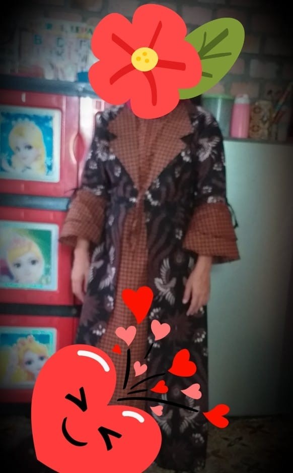 Couple Batik Keluarga || Setelan Couple Batik Ayah Ibu Anak Cewek Cowok || Couple Batik Family Gamis