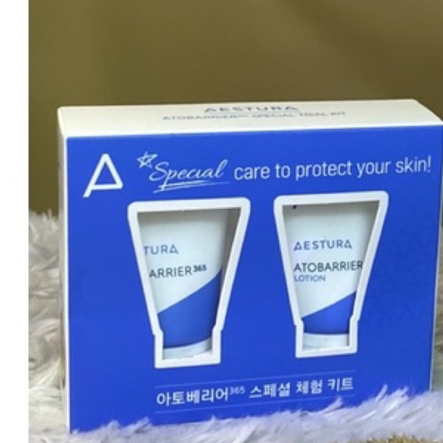 Preloved Aestura Cream & Lotion skin barrier travel sizw