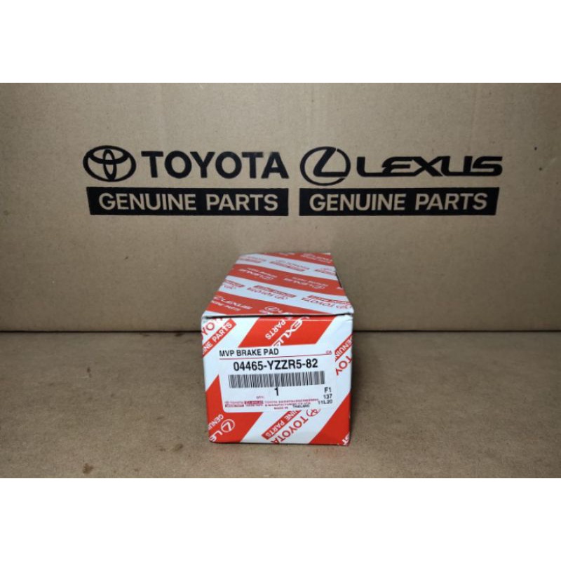 Brake Pad Kampas Rem Depan Fortuner Hilux 04465-YZZR5-82