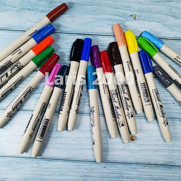 

Artline Supreme Brush Marker EPF-F / Brush Pen Lettering / Kaligrafi