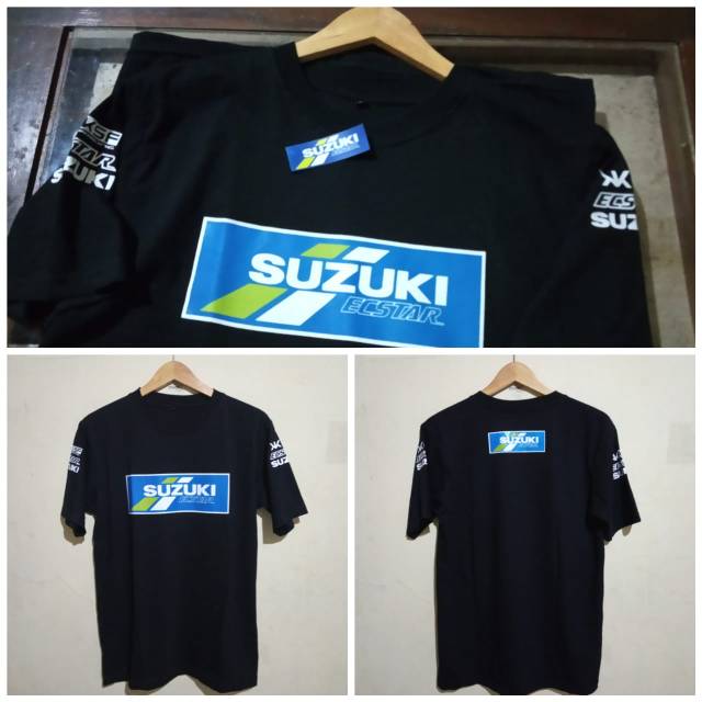 T-SHIRT MOTOR SUZUKI BAJU SUZUKI KAOS ECSTAR SUZUKI