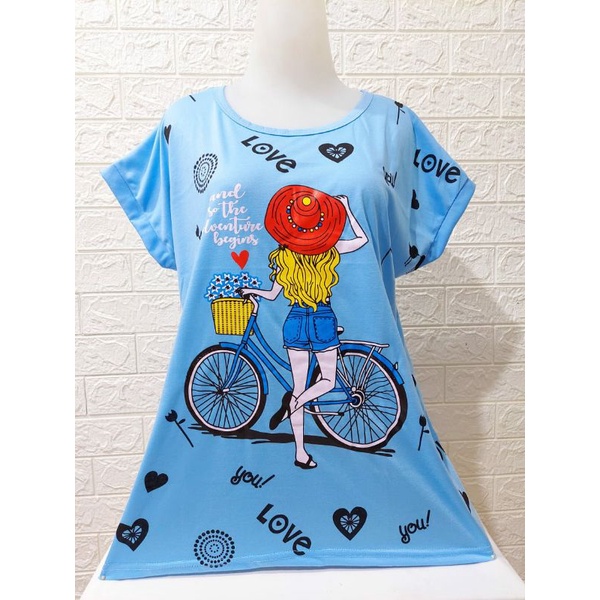 Kaos wanita bigsize | Kaos jumbo | Kaos wanita