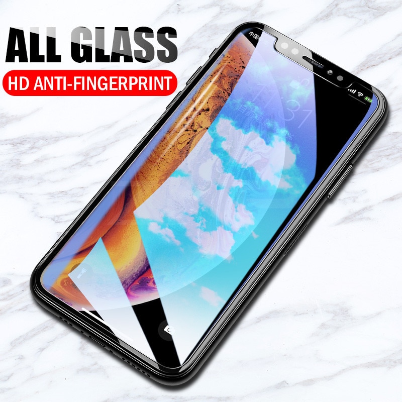 3pcs Pelindung Layar Tempered Glass Untuk Iphone 11 12 Pro Xs Max Xr 7 8 12 Mini 11 Pro Max